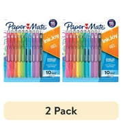 (2 pack) Paper Mate InkJoy Gel Pens, Medium Point (0.7 mm), Assorted Colors, 10 Count