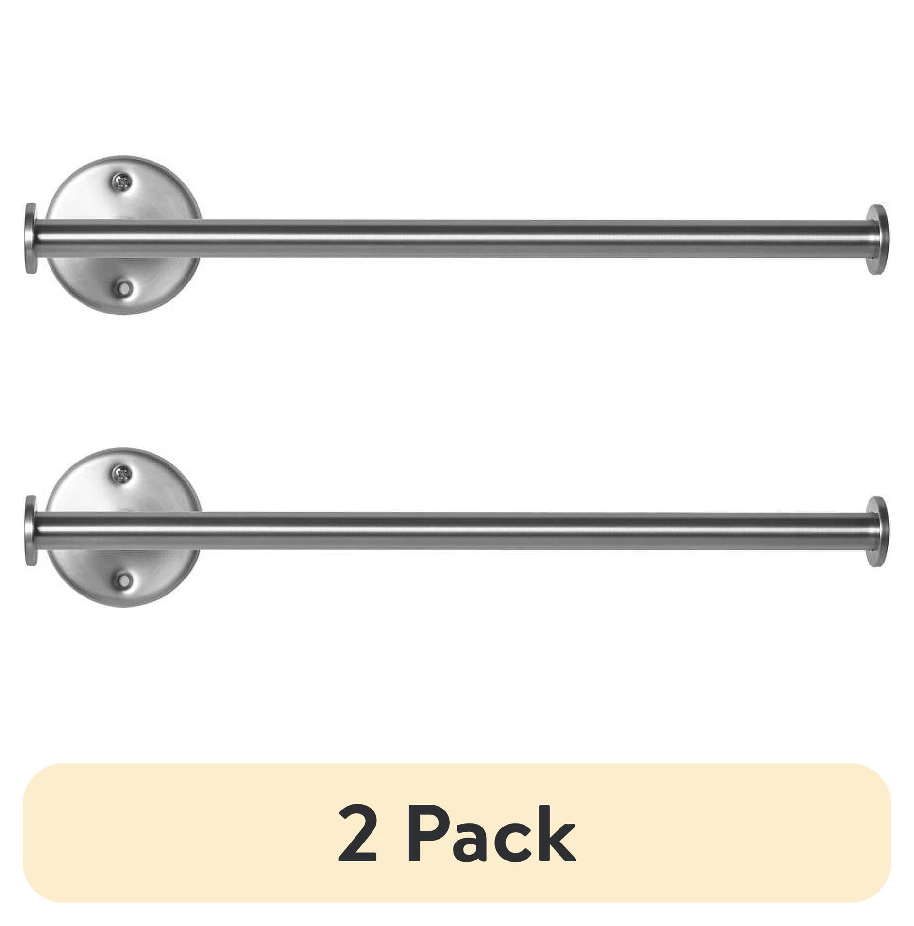 Brushed Nickel 14-Inch Wall Mounted Paper Towel Holder