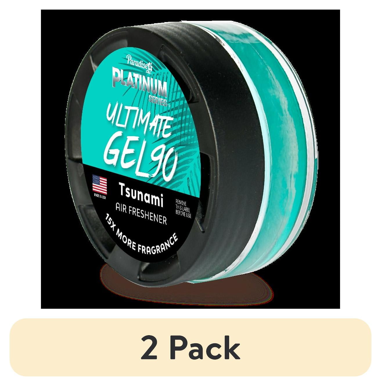 【ダメージ有】  プレイン　シェルディッシュ Paradise Air Platinum Series Ultimate Gel 90 Air Freshener, Net