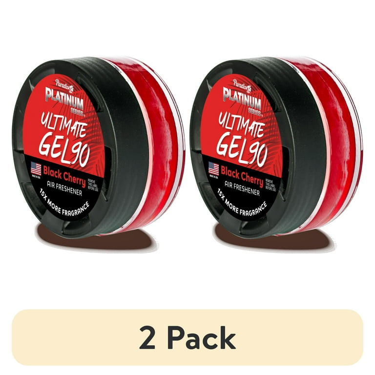 2 pack) Paradise Air Platinum Series Ultimate Gel 90 Air Freshener