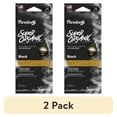 thumbnail image 1 of (2 pack) Paradise Air Super Organic Extra Strength Air Freshener, Under the Seat, in the Door Pocket,1.62 oz, Black, 1 of 6