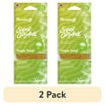 thumbnail image 1 of (2 pack) Paradise Air Super Organic Extra Strength Air Freshener, Under the Seat, in the door pocket, 1.62 oz, Tropic Twist, 1 of 6