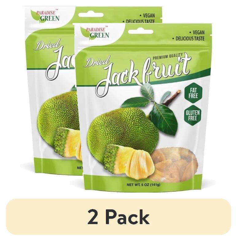 2 pack) Paradise Green Dried Jackfruit 5oz x5 pack - Walmart.com