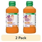 (2 pack) Parent's Choice Pediatric Electrolyte Solution Orange, 33.8 fl oz