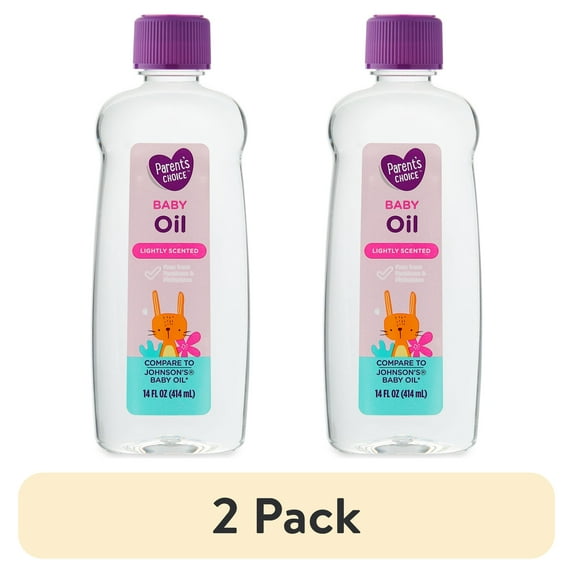 (2 pack) Parent's Choice Baby Oil, 14 oz