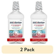 (2 pack) Parodontax Active Gum Health Mouthwash, Clear Mint, 16.9 fl oz, Adults and Children 6+ Years