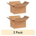 thumbnail image 1 of (2 pack) Office Depot® Brand Multi-Depth Corrugated Cartons, 4" x 8" x 6", Kraft, Pack Of 25, 1 of 6