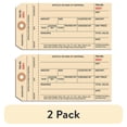 thumbnail image 1 of (2 pack) Manila Inventory Tags, 1-Part Stub Style, 8000-8999, Box Of 1,000, 1 of 3