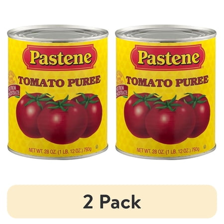 (2 pack) Pastene Pastene Tomato Puree, 28 oz