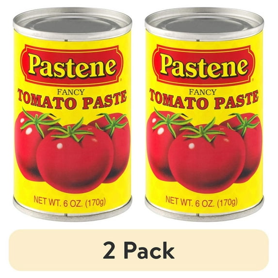 (2 pack) Pastene Fancy Tomato Paste 6 oz - No Preservatives