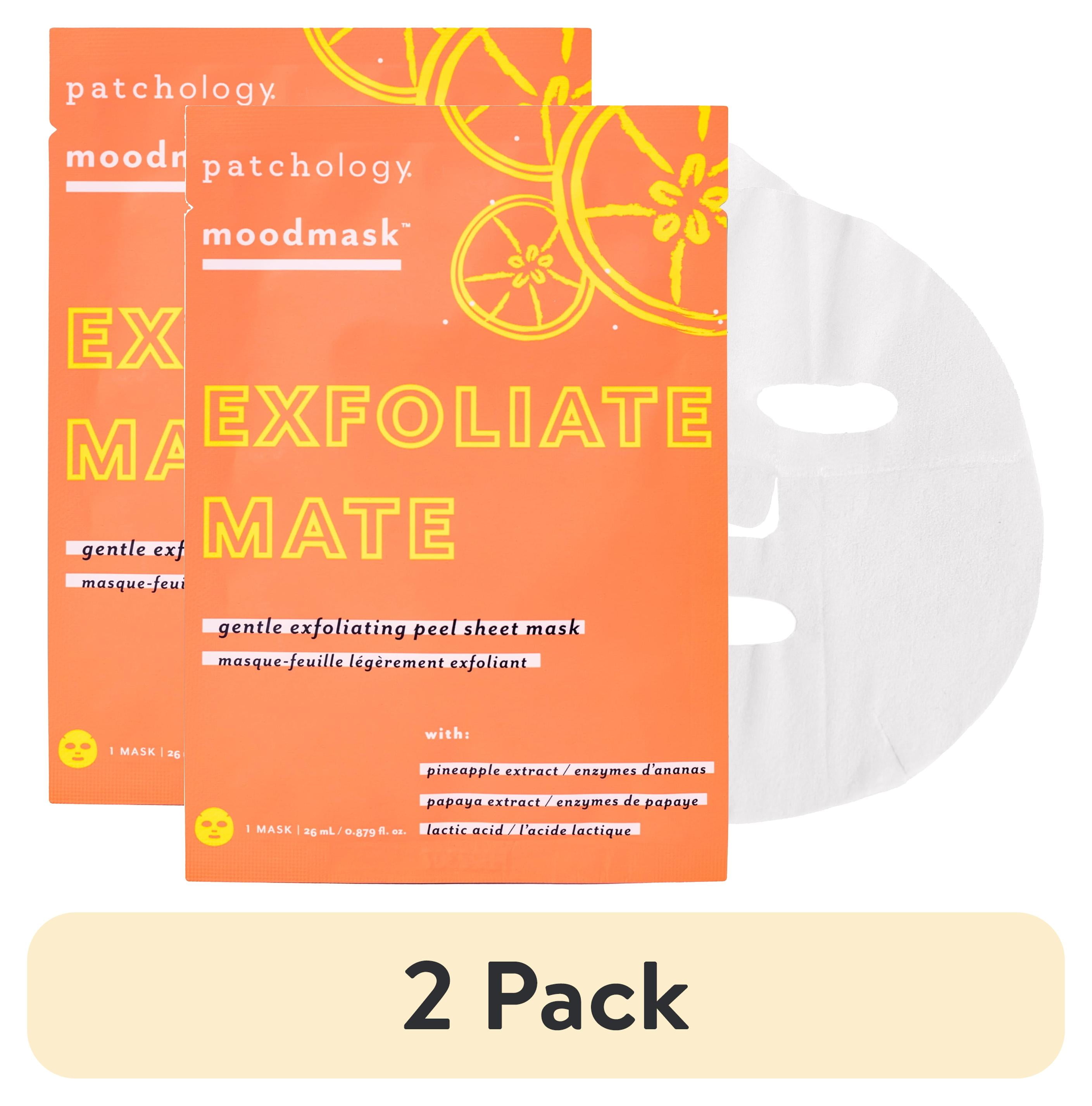 (2 pack) Patchology Moodmask Exfoliate Mate Sheet Mask