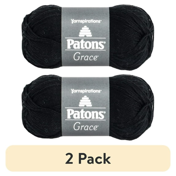 (2 pack) Patons Grace Yarn-Night