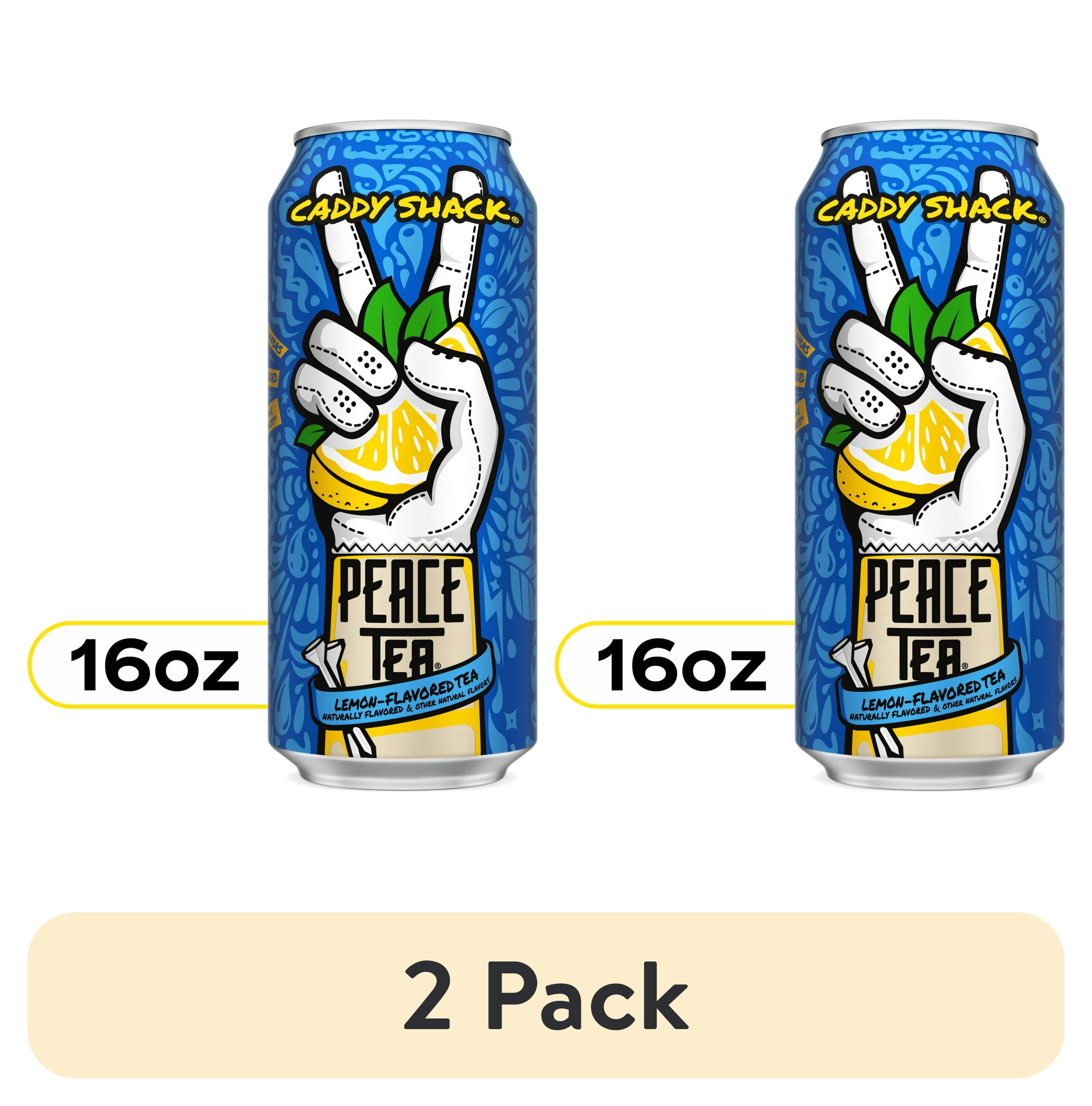 Peace Tea Iced Beverage - Georgia Peach Sweet Tea, 23 fl oz, 12