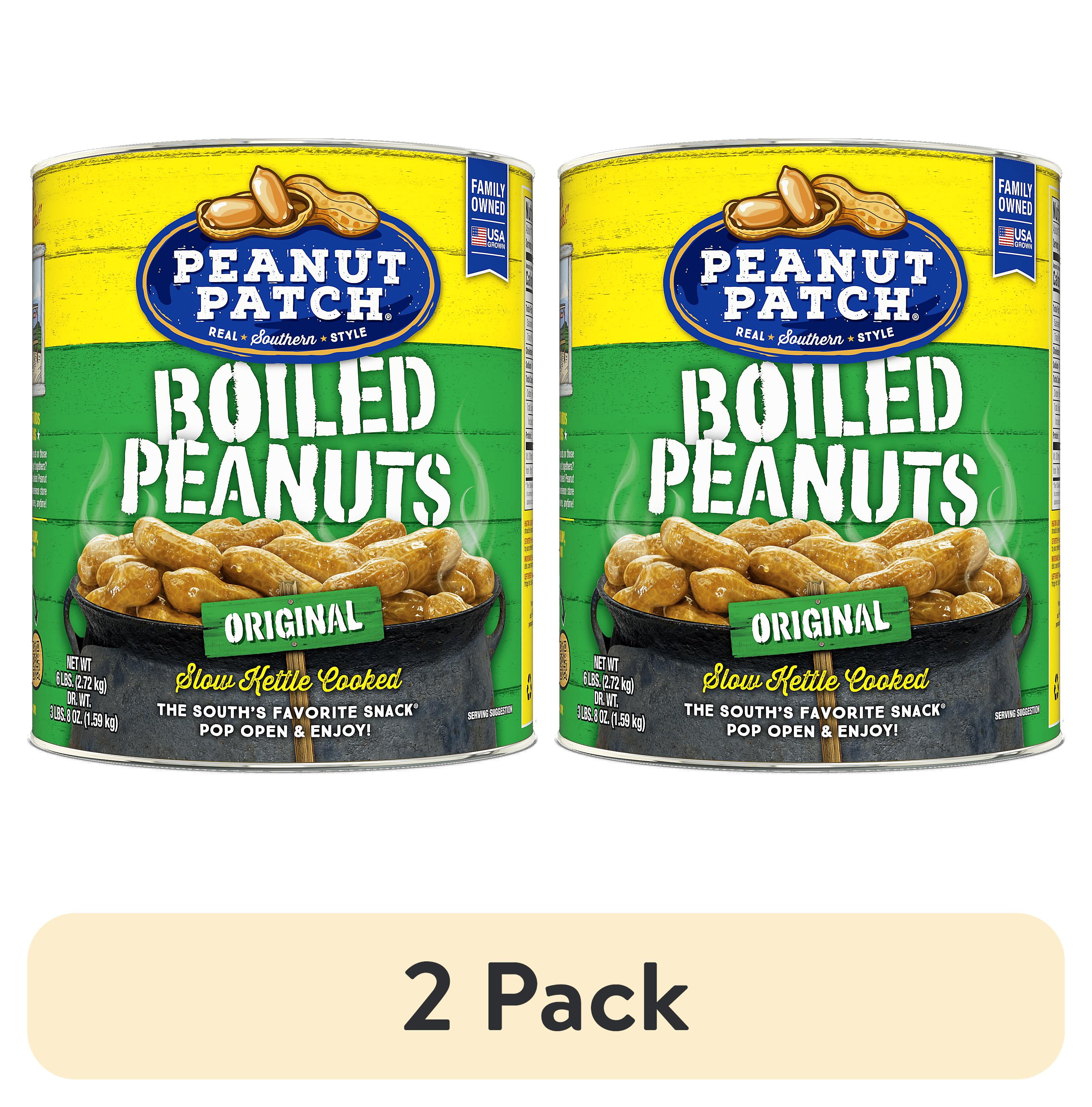(2 pack) Peanut Patch Original Boiled Peanuts, 96 oz