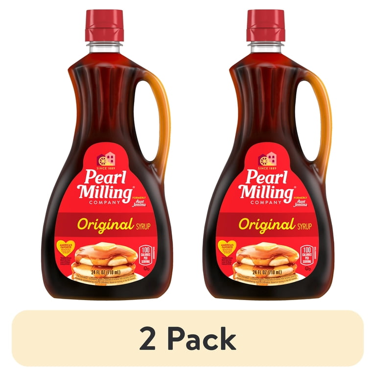 2 pack) Pearl Milling Company Original Syrup, 24 oz Bottle, 24