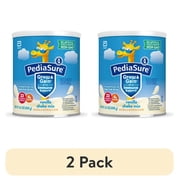 (2 pack) PediaSure Grow & Gain Shake Mix Powder, Vanilla, 14.1 oz Can, 8 Servings