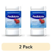 (2 pack) Pedialyte Advanced Rehydration Electrolyte Drink, Berry Frost, 1 Liter
