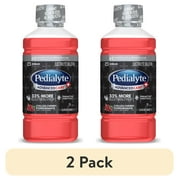 (2 pack) Pedialyte AdvancedCare Plus Electrolyte Drink, Chilled Cherry Pomegranate, 1 Liter
