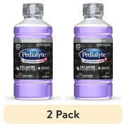 (2 pack) Pedialyte AdvancedCare Plus Electrolyte Drink, Iced Grape, 1 Liter