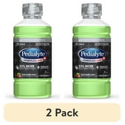 2 pack Pedialyte AdvancedCare Plus Electrolyte Drink, Kiwi Berry Mist, 1 Liter