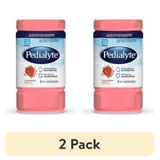 2 pack Pedialyte Electrolyte Drink, Strawberry, 1 Liter