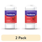 2 pack Pedialyte Essential Rehydration Electrolyte Drink, Strawberry, 1 Liter