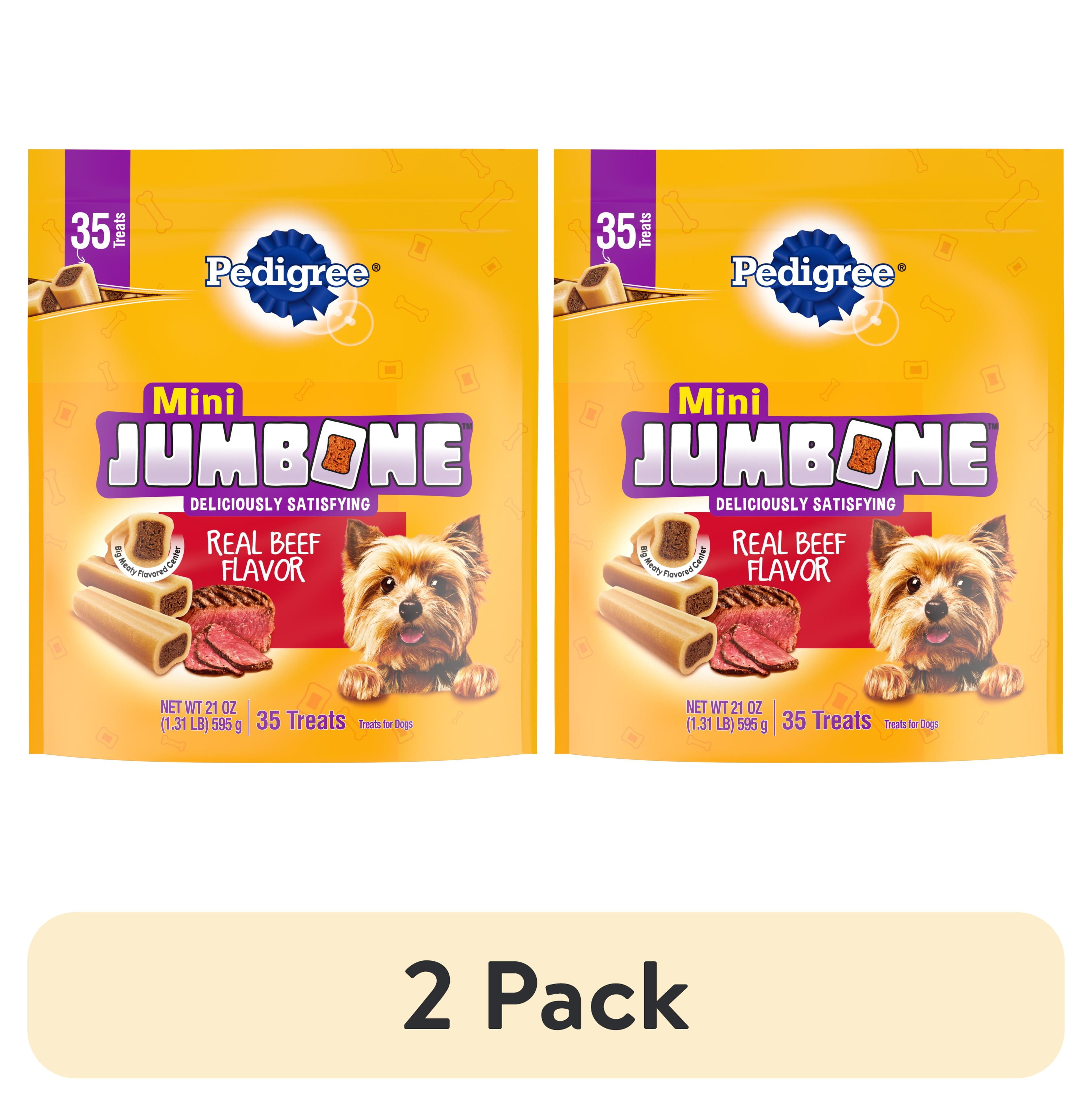 Pedigree Small Dog Treats Jumbone Beef Flavor 21 Oz with Chewy