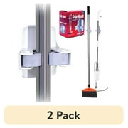 (2 pack) PeerBasics, Grip Hook, 6.5lb Capacity, Plastic, One Size, White, Adhesive Sticker Included