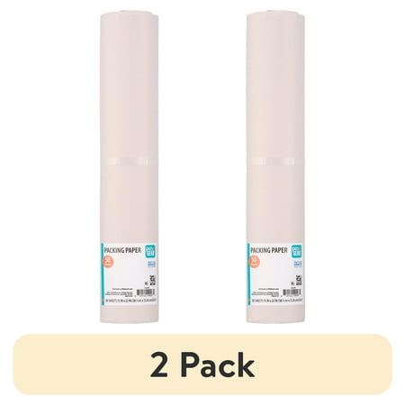 (2 pack) Pen+Gear 15" x 22', Packing Paper for Shipping and Mailing,50 Sheets
