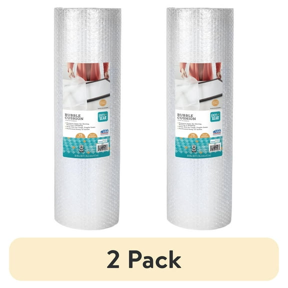 (2 pack) Pen+Gear 30" x 30' Bubble Cushion Roll 3/16" (Wide Roll)