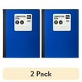 thumbnail interactive-video image 1 of (2 pack) Pen+Gear College Rule Composition Book, 7.5" x 9.75", Blue, 80 Sheets, New, 1 of 6