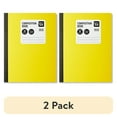 thumbnail image 1 of (2 pack) Pen+Gear College Rule Composition Book, 7.5" x 9.75", Yellow, 80 Sheets, New, 1 of 5
