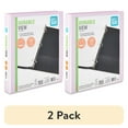 thumbnail image 1 of (2 pack) Pen+Gear Durable View 1" D-Ring Binder, Lilac 1-Pack, 1 of 8