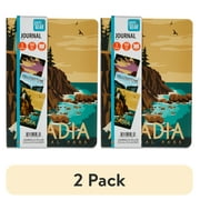 (2 pack) Pen+Gear National Park Fashion Journals, 8.5" x 6", 100 Ruled Pages Each, Set of 3, All Ages