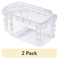 2-Pack Pen+Gear Plastic Index Card Box