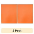 thumbnail image 1 of (2 pack) Pen + Gear Two Pocket Paper Portfolios, 50 Count, Orange, Letter Size, 1 of 14