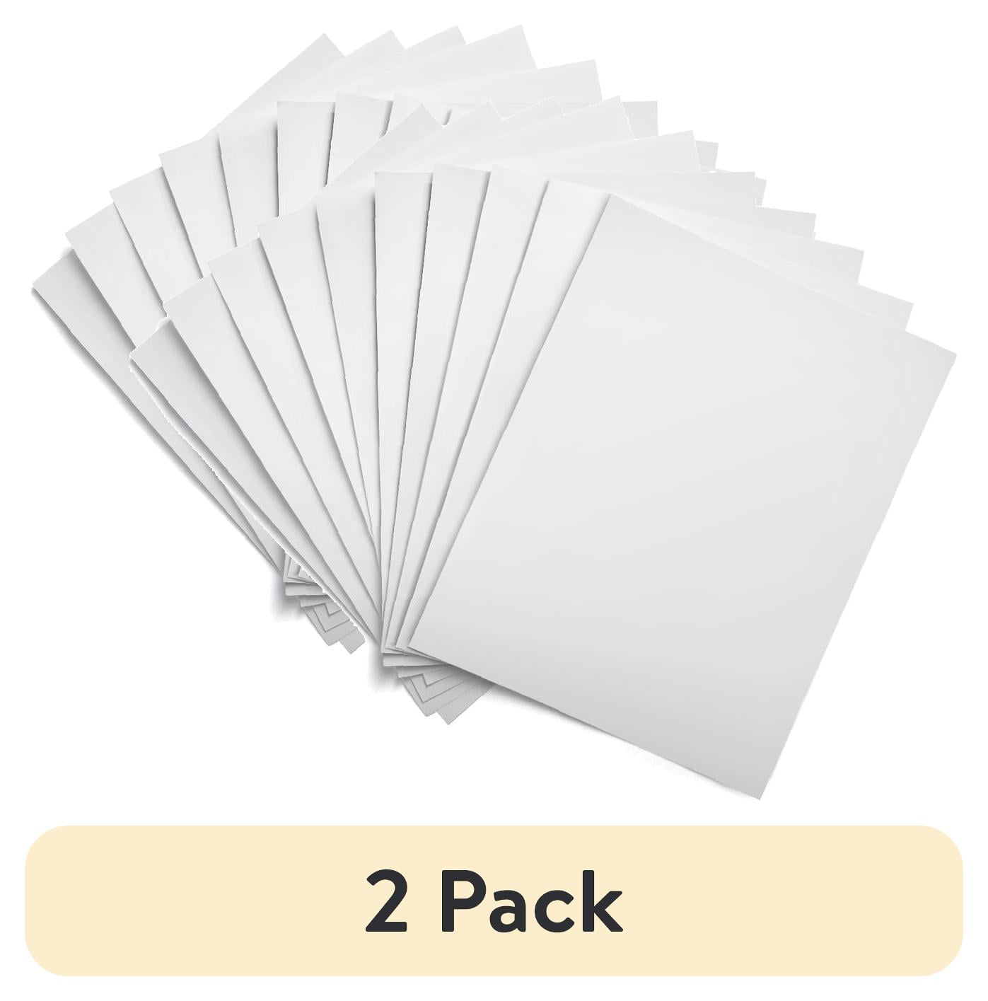 2 pack) Pen + Gear White Poster Board, 22