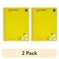 thumbnail interactive-video image 1 of (2 pack) Pen+Gear Wide Rule 5 Subject Notebook, 8” x 10.5”, Yellow, 180 Sheets, New, 1 of 7