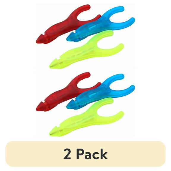 PenAgain Ergonomic Pen, Black Ink, Pack of 3