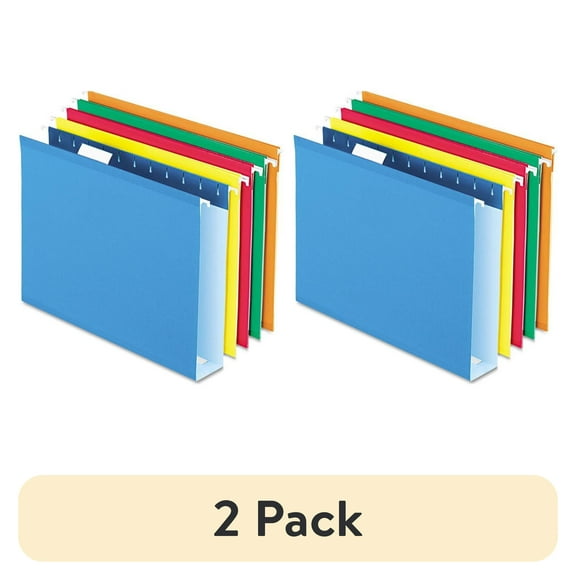 Box Bottom Colored Hanging Folders