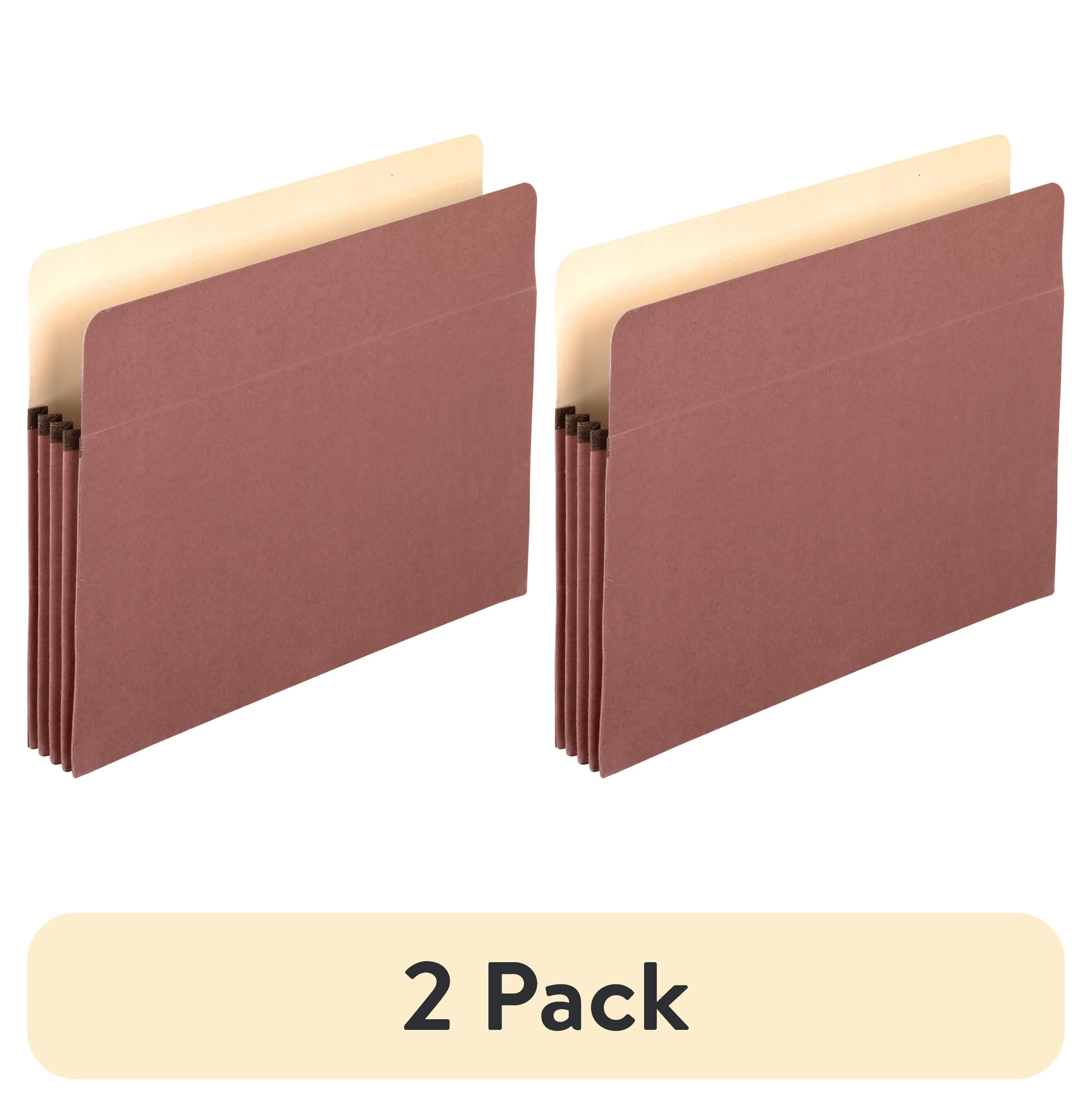 Fiber File Folder (2 pack) Pendaflex Earthwise 100% Recycled File Pocket 3 1/2