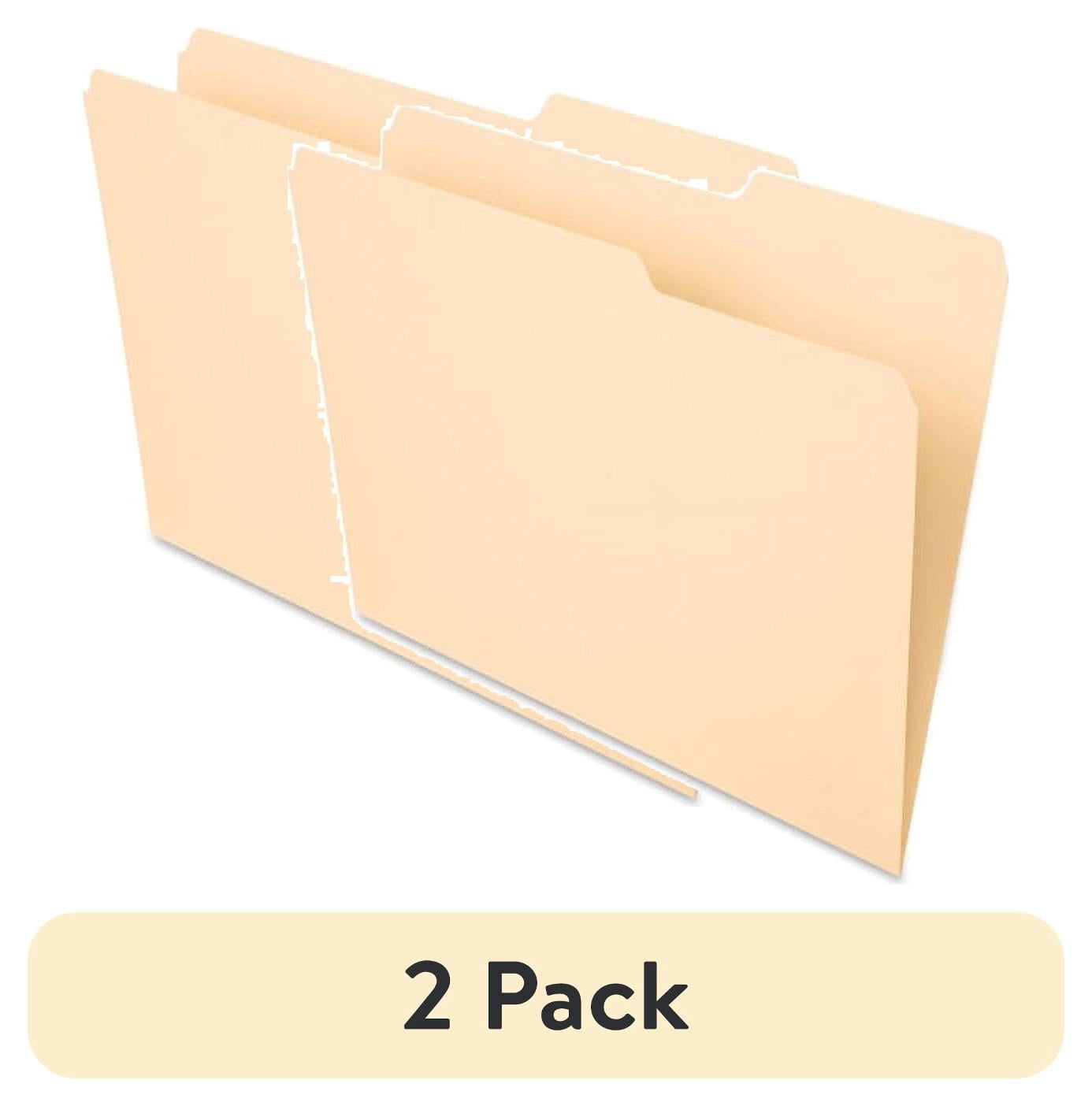 (2 pack) Pendaflex Essentials File Folder Letter - 8.50" x 11" Sheet ...