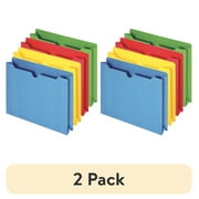 (2 pack) Pendaflex Reinforced 2" Expansion File Jackets, Letter, 10 per Pack, Assorted Colors