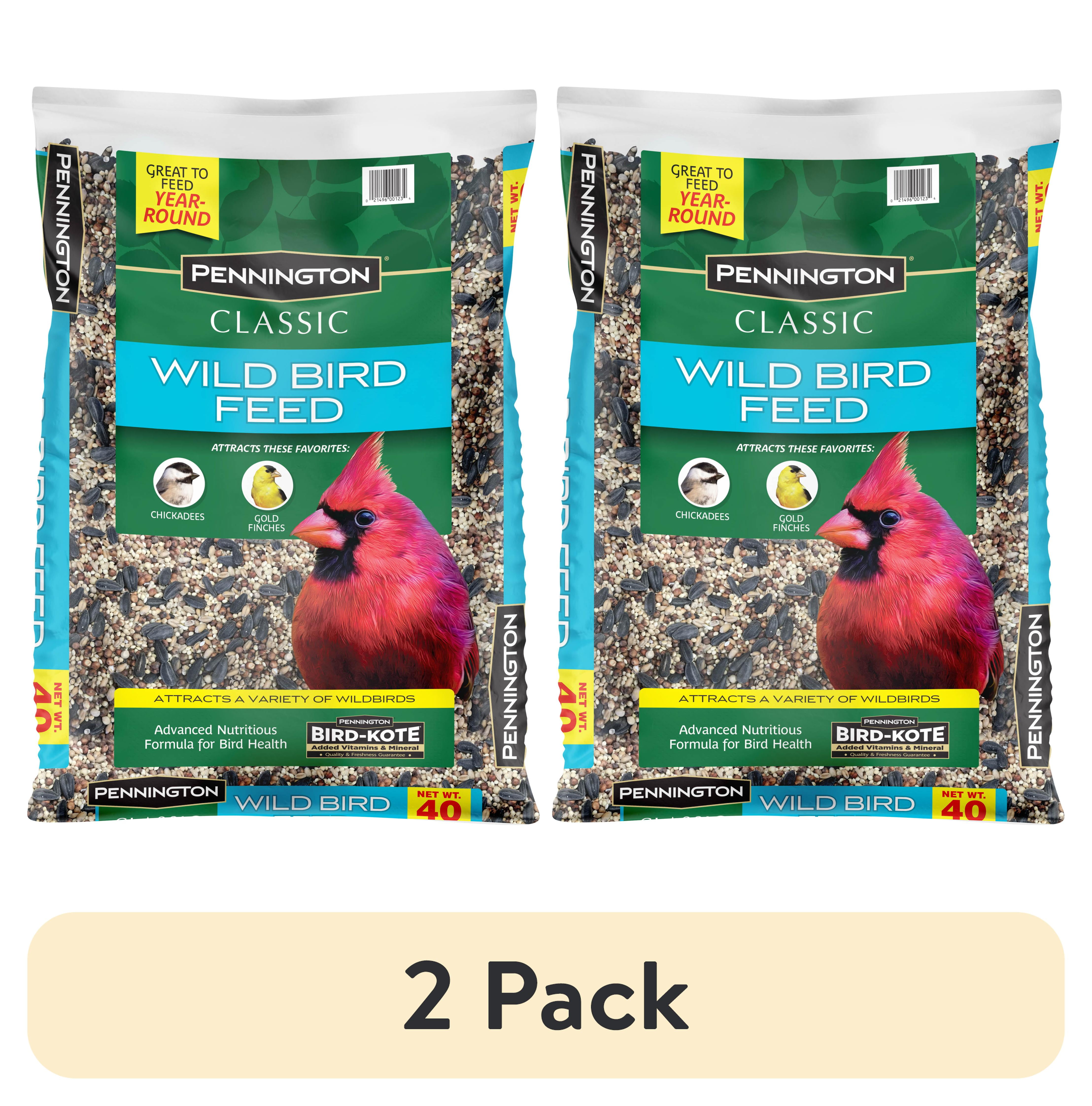 Pennington Classic Wild Bird Feed and Seed, 40 lb. Bag - 2 Pack Pennington Classic Wild Bird Feed and Seed, 40 lb. Bag - 2 Pack