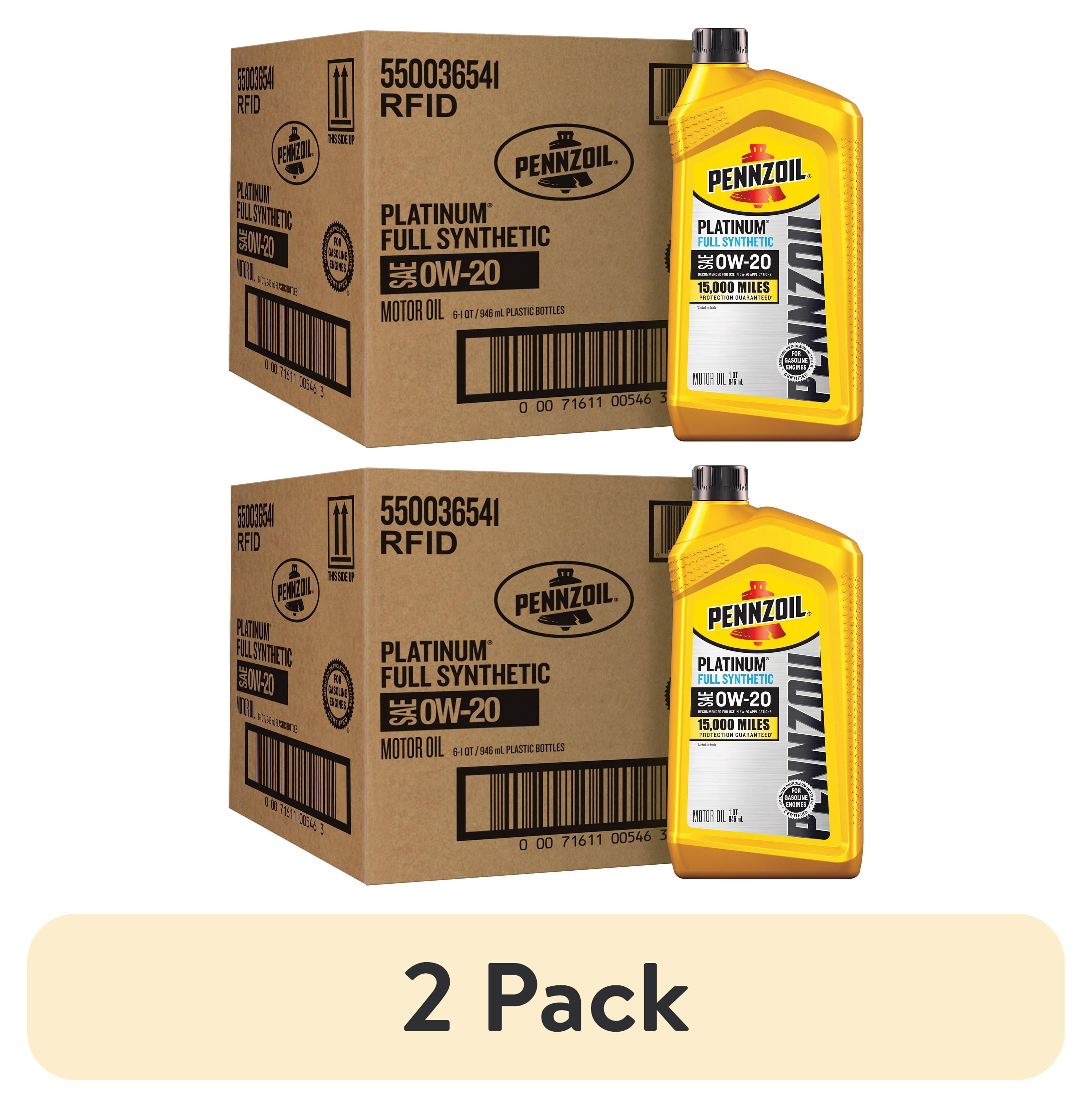 PENNZOIL PLATINUM 0W-20 ペンズオイル7Qt Pennzoil Platinum フル