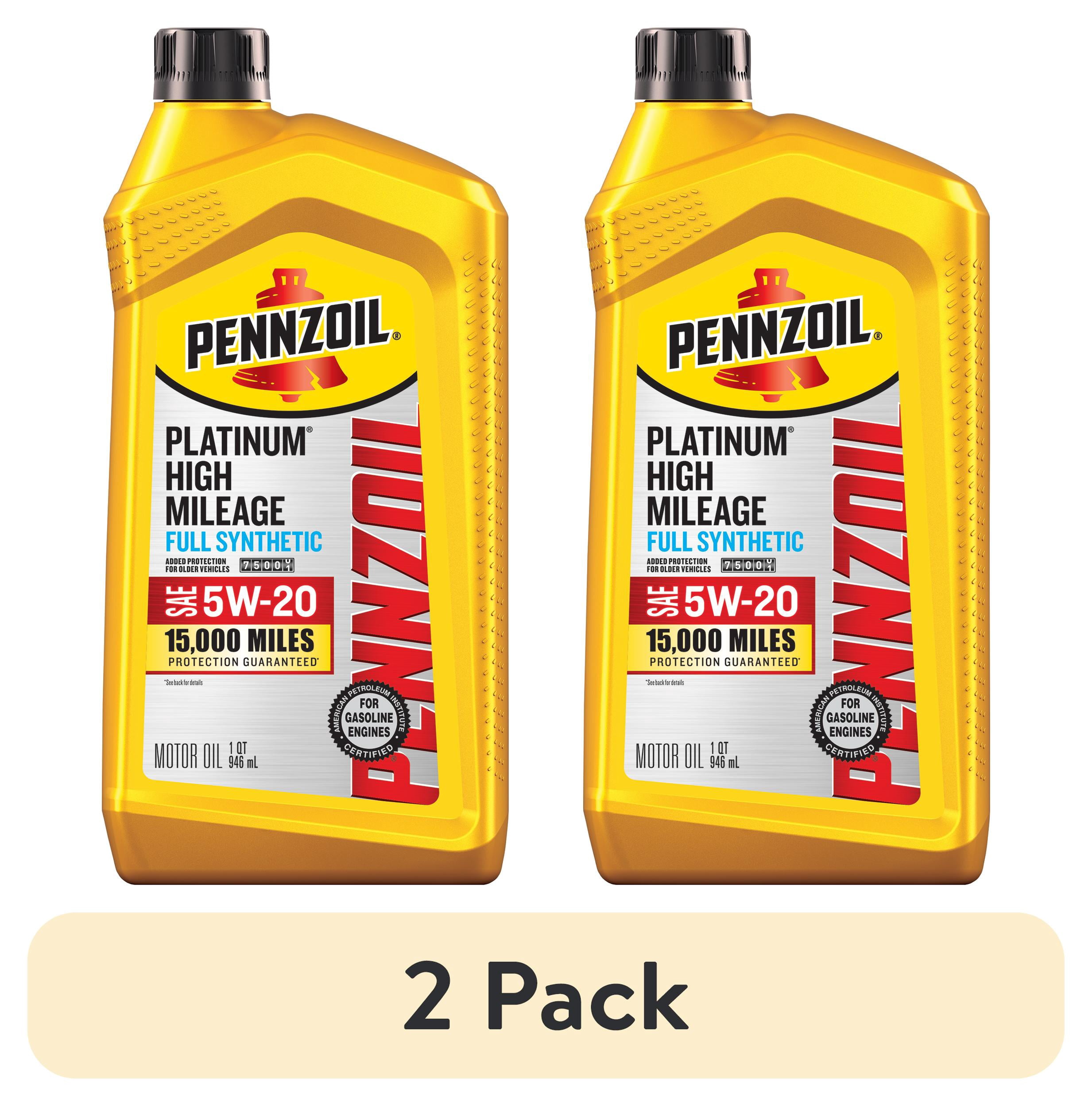 Pennzoil High Mileage 5w 20