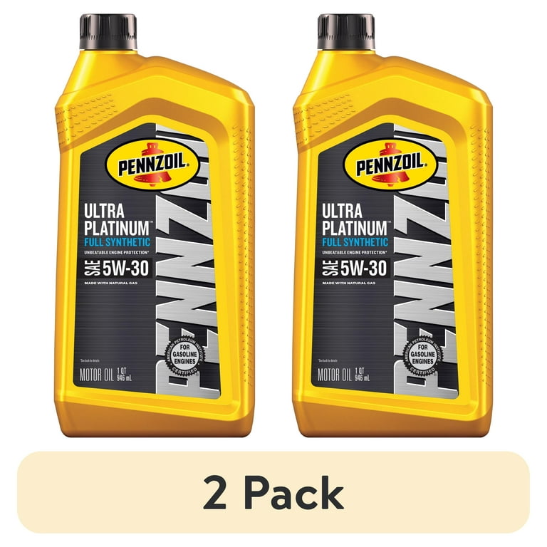 Pennzoil Ultra Platinum 5W-30 5クォート Pennzoil Ultra Platinum 5W-30 High Mileage Full Synthetic