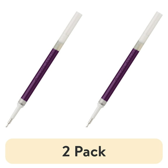 Pentel Ink Pen Refills for EnerGel Gel, Needle Tip, 0.7 mm, Violet, 12 Count