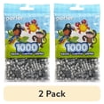 thumbnail image 1 of (2 pack) Perler Pearl Beads 1,000/Pkg-Silver, 1 of 3