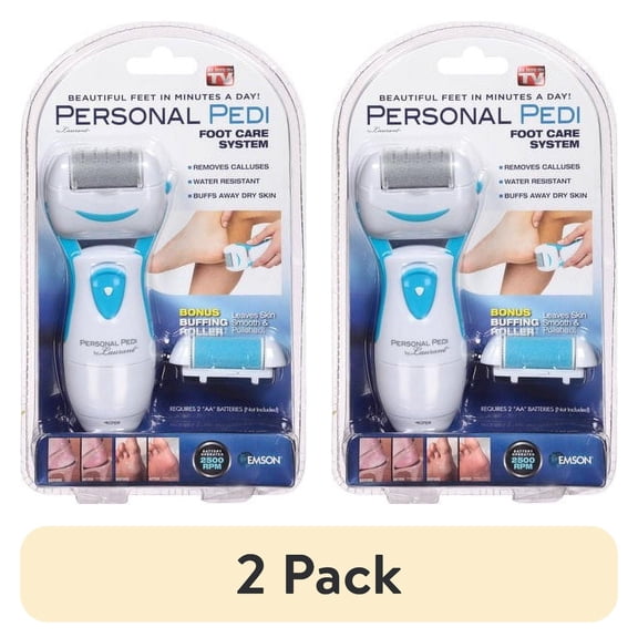 (2 pack) Personal Pedi Foot Care System